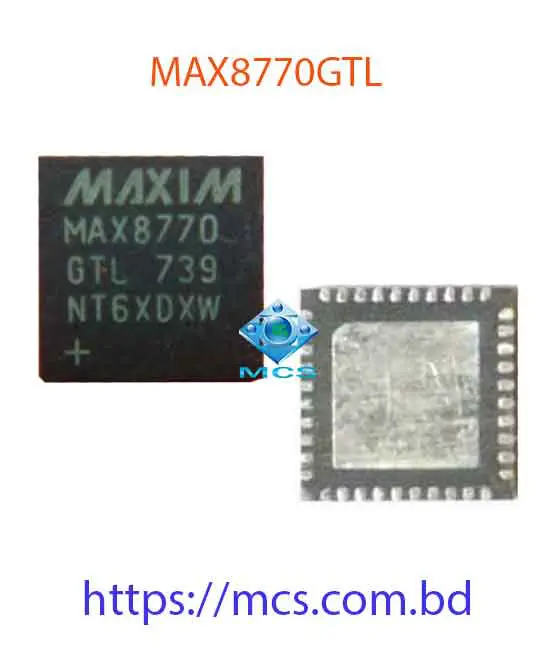 MAXIM MAX8770GTL MAX 8770 GTL QFN QFN40 Laptop IC Chip