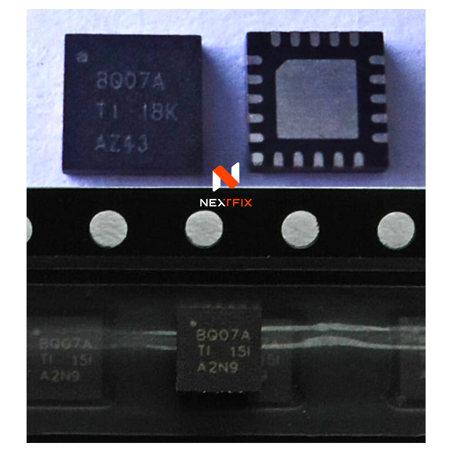BQ07A BQ24707A QFN20 Laptop Battery Charger IC Chip