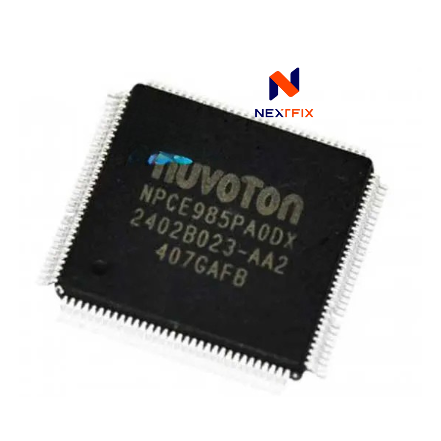 NUVOTON NPCE985PAODX 985PAODX QFP128 SIO IC Chipset