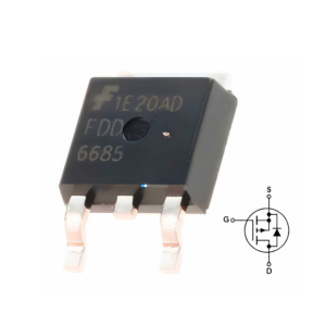 FDD6685 6685 30V P-Channel 3 Leg Mosfet IC Chip