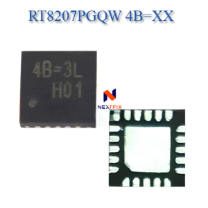 RT8207PGQW RT8207P (4B=XX) 4B XX QFN20 IC Chip