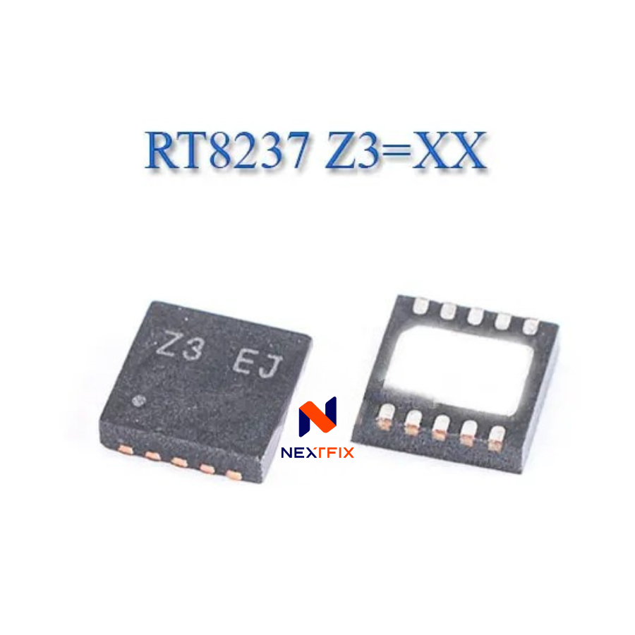 RT8237CGQW RT8237 Z3 XX Z3=XX QFN10 Laptop PWM Power IC Chip